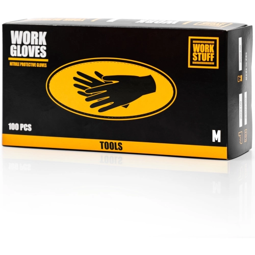 WORK STUFF WORK GLOVES M rękawiczki ochronne nitrylowe